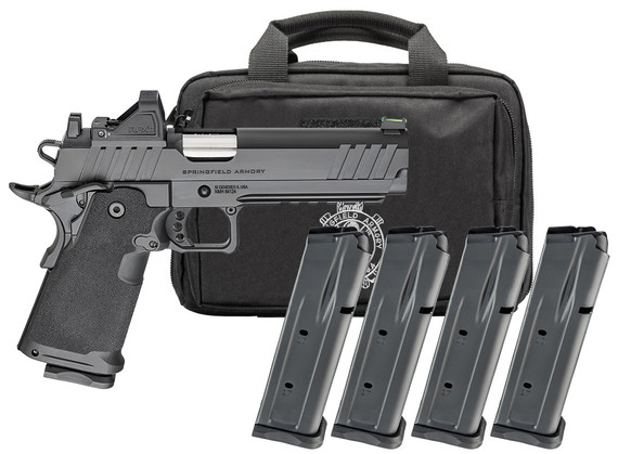 Springfield Armory 1911 DS Prodigy AOS, 9MM, 5.00" Barrel, 10 Rds, Black Cerakote - 706397999568 