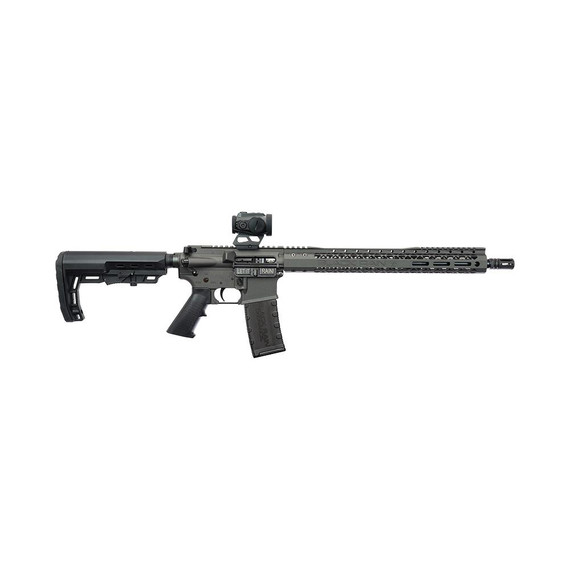 Black Rain Ordnance BRO Spec 15 w/ Zerotech Trace Red Dot, 5.56MM, 16.00" Barrel, 30 Rds, Cobalt Finish - 697067882009 