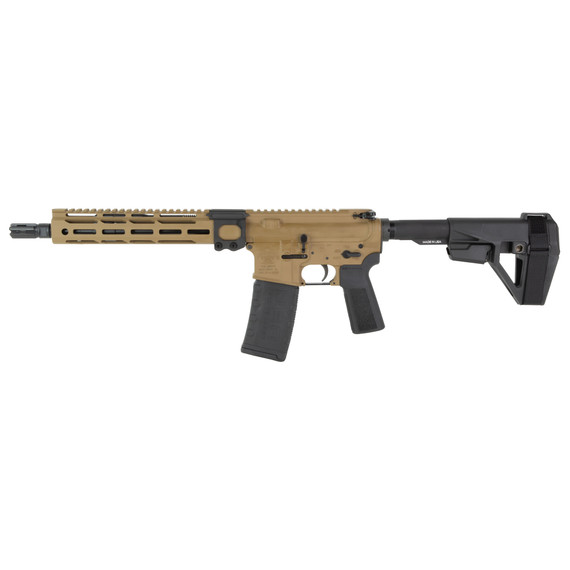 Black Rain Ordnance Spec 15, 5.56 NATO, 11.50" Barrel, 30 Rds, Tan/Black - 697067883006 