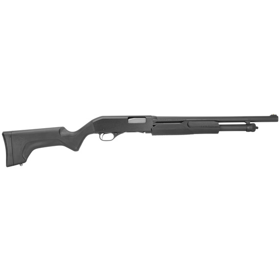 Stevens 320, 12 Gauge, 18.50" Barrel, 5 Rds, Matte Black - 011356194862 