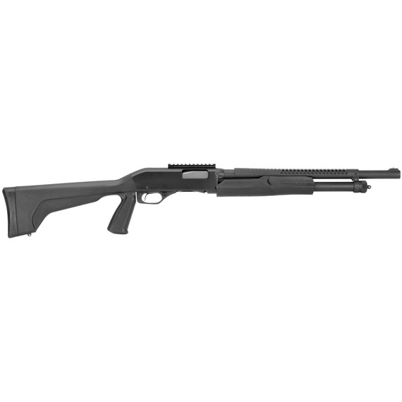 Stevens 320, 12 Gauge, 18.5" Barrel, 5 Rds, Matte Black - 011356194961 