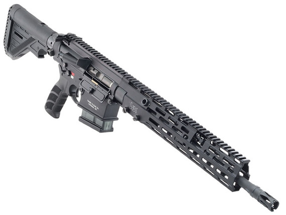 HK MR762 A4, 7.62 x 51MM, 16.50" Threaded Barrel, 10+1 Rds, Black - 642230269729 