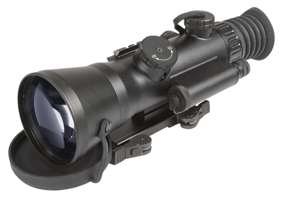 AGM Global Vision Wolverine-4 NW1, Night Vision, 4x, Gen 2+ White Phosphor, Black - 810027779656 