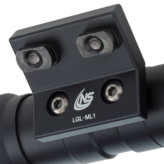 Nightstick LGLML1, 1.30" M-LOK Rifle Handguard, Black Anodized Aluminum - 017398807647 