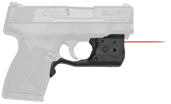 Crimson Trace Laserguard Pro, Red Laser, Black Finish - 610242008209 