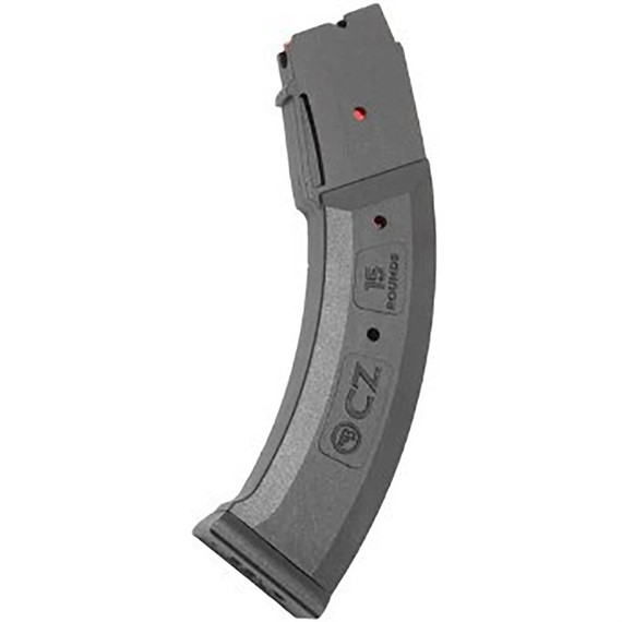 CZ 457, Magazine, 15 Rds, Gray Polymer - 806703120218 