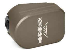 Warne Mounts 3208, Magazine, +3 Rds, FDE - 656813107957 