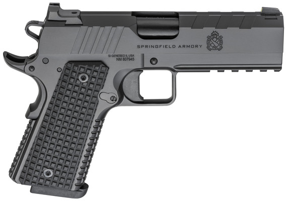 Springfield 1911 Emissary, 9MM, 4.25" Barrel, 9 Rds, Black Cerakote - 706397935641 