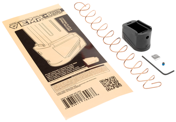 Strike Industries Enhanced Magazine Plate, Magazine, 5 Rds, Black Polymer - 793811764468 