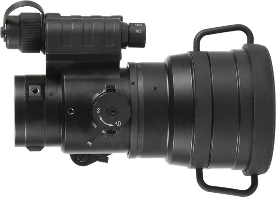 AGM Global Vision Comanche-22, Night Vision Rifle Scope, Black Unity 1x80mm, Gen 3 Auto-Gated Level 1 - 810027770943 