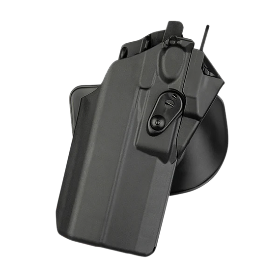 Safariland 7378-7TS-ALS Holster, Fits Sig P320RX Carry, Compatible w/ TLR 7 Light, Belt Loop/Paddle, Right Hand, Black - 781602201896 