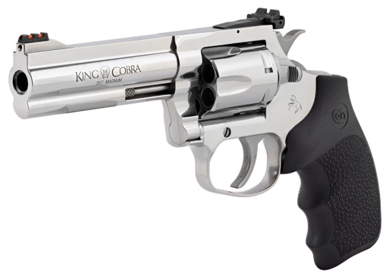 Colt King Cobra Target, .357 Magnum, 4.25" Barrel, 6 Rds, Brushed Stainless - 098289001719 