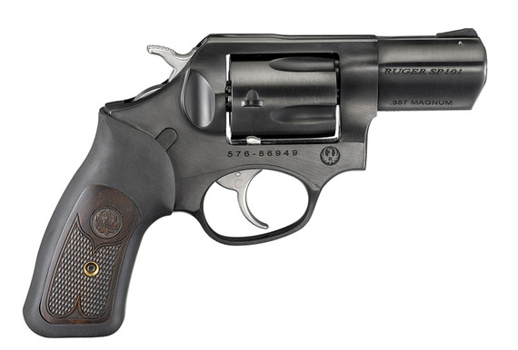 Ruger SP101, .357 Mag, 2.25" Barrel, 5 Rds, Blued Finish - 736676157020 