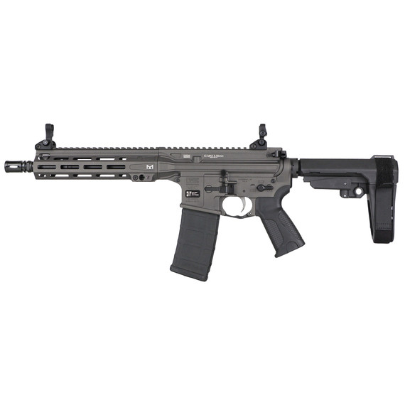 LWRC IC MKII, 5.56 NATO, 10.50" Threaded Barrel, 30 Rds, Tungsten Gray - 850069802462 