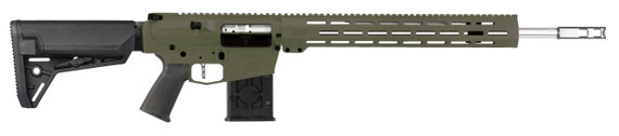 Alex Pro Firearms APF DMR 2.0, 22-250 REM, 18.00" Barrel, Olive Drab Green - 691835168722 