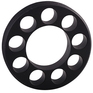 Yankee Hill Machine YHM-9484A, Forearm End Cap, Aluminum, Black - 816701013030 