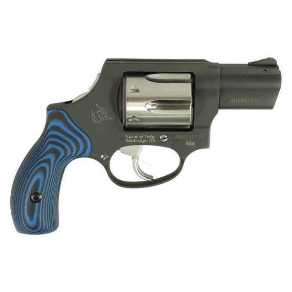 Taurus 856, .38 Special +P, 2.00" Barrel, 6 Rds, Matte Black/Stainless - 725327943884 