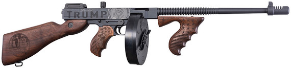 Auto Ordnance 1927A-1 Deluxe, .45 ACP, 16.50" Barrel, 50 Rds, Sniper Gray/Armor Black - 060268642268 