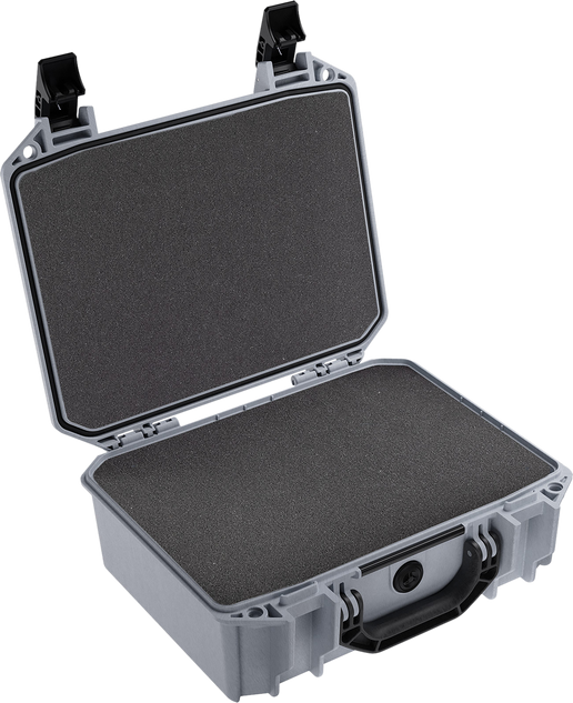 Pelican VCV2000000GRY, Medium Case, 14" Long, Gray Polyethylene - 019428156329 