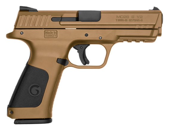 European American Armory MC28SA, 9MM, 4.25" Barrel, 17 Rds, Dark Earth - 741566903441 