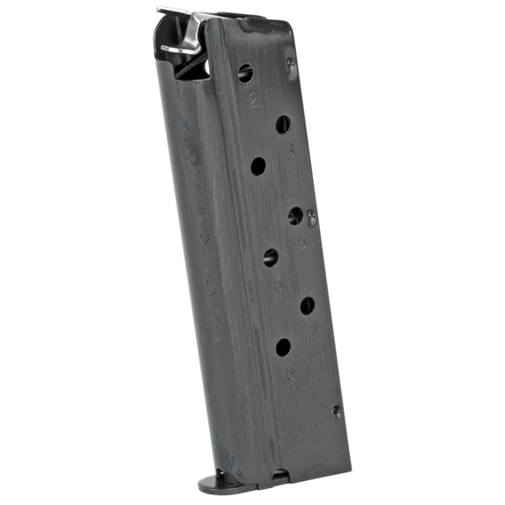 Mec-Gar MGCGOV40B, Magazine, 8 Rds, Blued Carbon Steel - 765595104600 