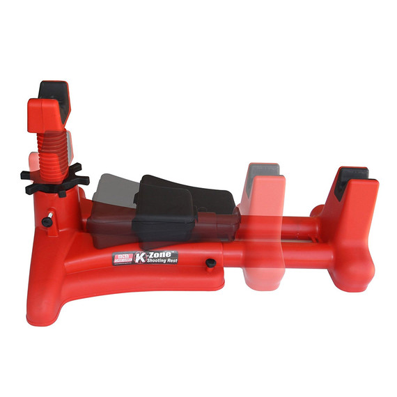 MTM K-Zone Shooting Rest, Adjustable, Red - 026057361420 