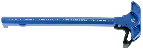 Strike ARCHELBLU Extended Latch Charging Handle, Receiver, Blue Anodized - 708747545593 