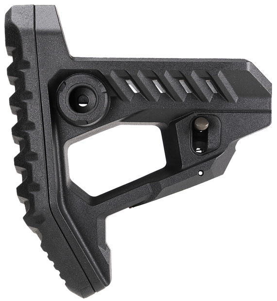 Strike Industries AR-15 STRIKEPOLYPITBK Pit Stock, Black Polymer, 3.87" OAL - 793811766431 