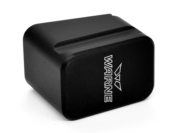 Warne Mounts Magazine Extension Glock 43, Magazine, +2 Rds, Black - 656813107841 