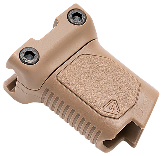 Strike Industries Angled Vertical Grip, Cable Management, Flat Dark Earth - 793811764857 