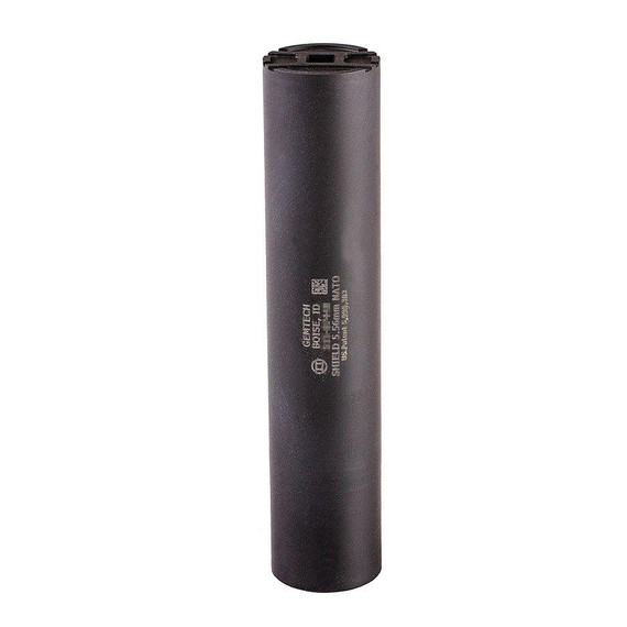 Gem Tech SHIELD Silencer, 5.56mm, Quick Detach, High Temp Black Cerakote - 022188896572 