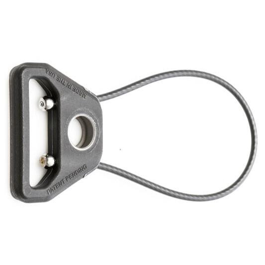 Blue Force Gear Molded Universal Wire Loop Sling Attachment Push Button 2.75" Black - 812114022560 