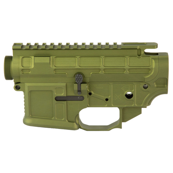 San Tan Tactical STT-15L, Receiver, Ambidextrous, Olive Drab Green - 687051693490 