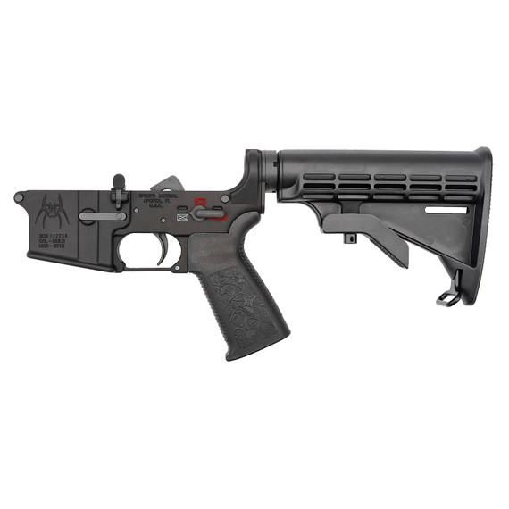 Spike's Tactical STLC200, Complete Lower Receiver, Black - 815648021658 