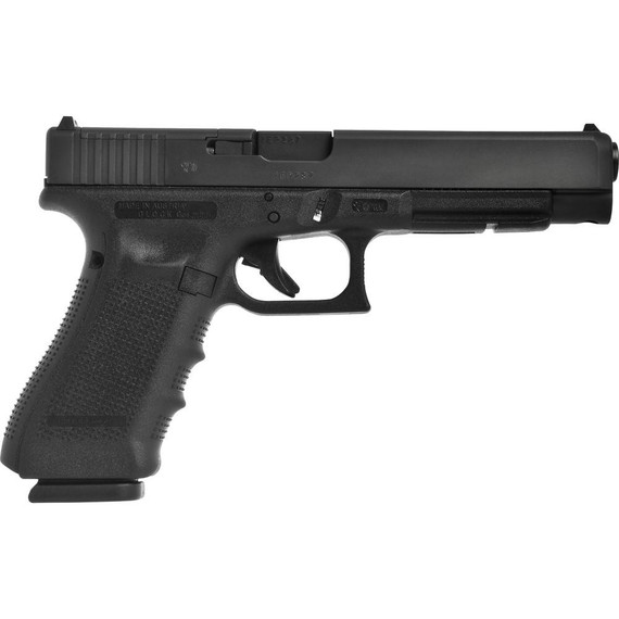 Glock G35MOS, 40 S&W, 5.31" Barrel, 15 Rds, Gas Nitride - 764503993886 