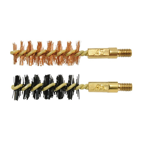 Otis FG-345-NB, Bore Brush, 45 Caliber, 2 Pack, Nylon/Bronze - 014895002452 