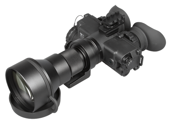 AGM Global Vision FoxBat-5 NL1 Night Vision Bi-Ocular, 5x Magnification, Black - 810027771988 