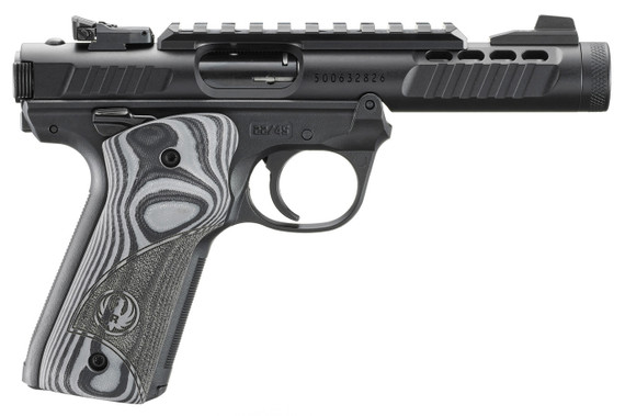 Ruger Mark IV 22/45 Lite, 22 LR, 4.40" Barrel, 10+1 Rds, Black Anodized - 736676439591 