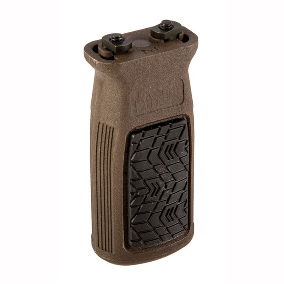 Daniel Defense M-LOK Vertical Grip, Polymer, Brown - 815604019743 