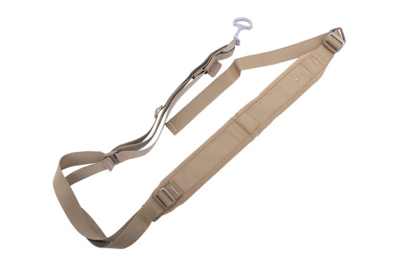 Edgar Sherman Design ESD Sling, Padded, 2-Point Combat Sling, Coyote Brown, Matte Finish - 850051820351 