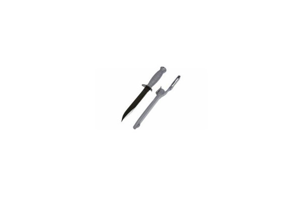 Glock Field Knife, Saw Back, Grey Finish