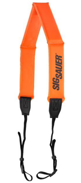 Sig Sauer Electro-Optics Zulu Floating Neck Strap Bino, Orange, Neoprene - 798681723928 