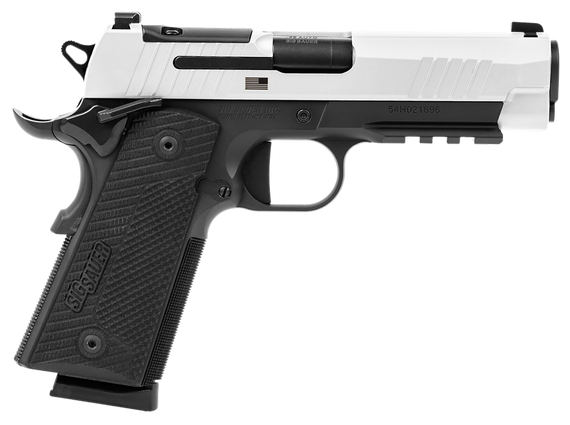 SIG Sauer 1911 X Carry, 45ACP, 4.2" Barrel, 8 Rds, Two-Tone - 798681740611 