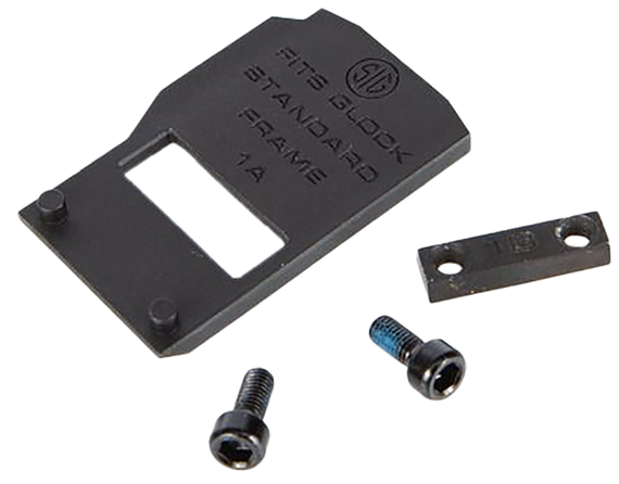 Sig Sauer Electro-Optics Romeo1 Mounting Kit, Compatible w/ Glock (Except MOS), Black Steel - 798681578016 