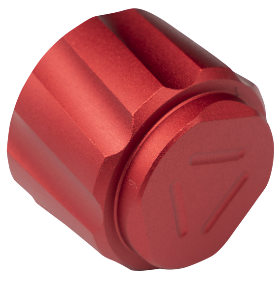 Strike Industries SGMAGFOLLOWER12RED, Magazine Follower, 12 Gauge, Red Aluminum - 793811765915 
