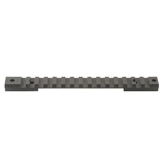 Warne Remington 700 Long Action Tactical Base, 20 MOA, Matte Black - 656813011568 
