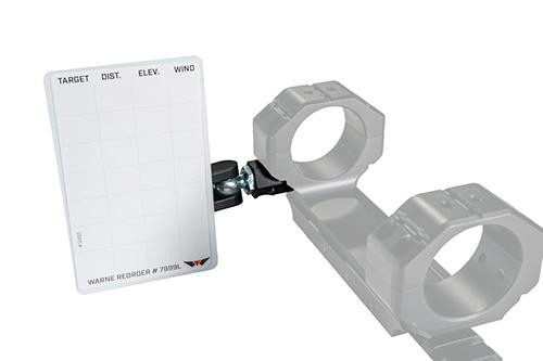 Warne Skyline Precision Mount Data Card Holder, Black Finish - 656813106585 