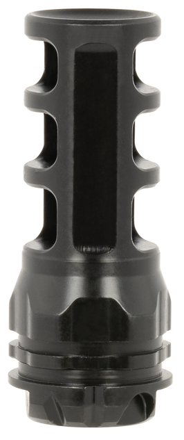 Gemtech ETM 3-Port Muzzle Brake, Suppressor-Ready, Black Nitride - 022188894752 