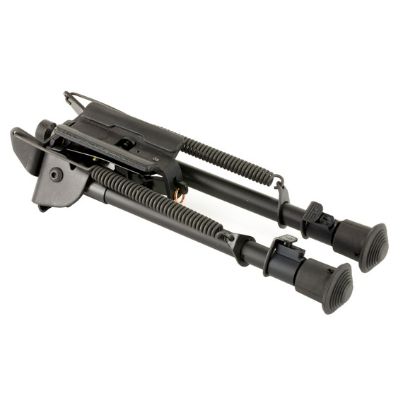 Harris Engineering HBSLM Bipod, 9-13" Adjustable Legs, Swivel, Notched, Black - 051156012133 