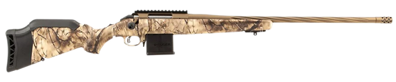 Ruger American Gen 2, .204 Ruger, 22" Threaded Barrel, 3+1 Rds, Burnt Bronze Cerakote - 736676469901 